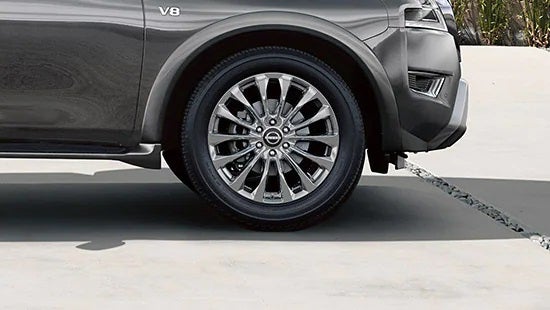 2023 Nissan Armada wheel and tire | Coral Springs Nissan in Coral Springs FL