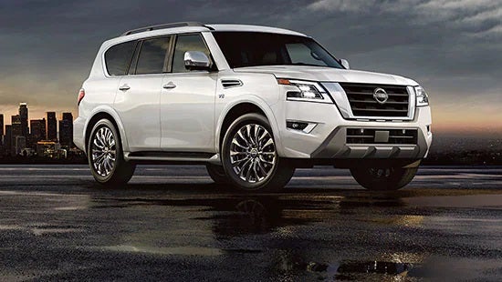 2023 Nissan Armada new 22-inch 14-spoke aluminum-alloy wheels. | Coral Springs Nissan in Coral Springs FL