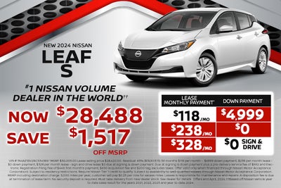 New 2024 Nissan Leaf