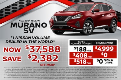 New 2024 Nissan Murano