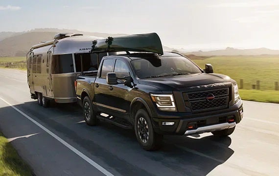 413 lb-ft of standard torque 2023 Nissan Titan | Coral Springs Nissan in Coral Springs FL