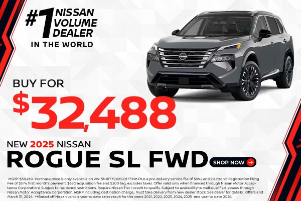 2025 Rogue SELLING PRICE: $32,488.00