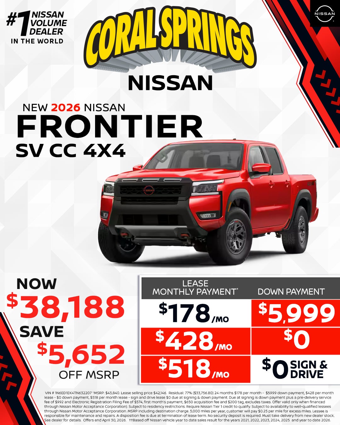 2026 Nissan Frontier