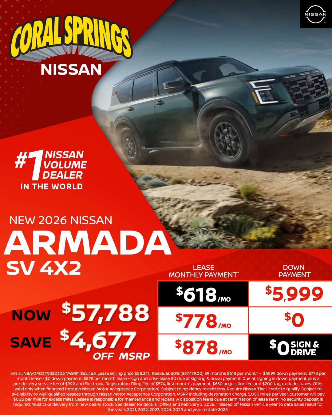 2026 Nissan Armada