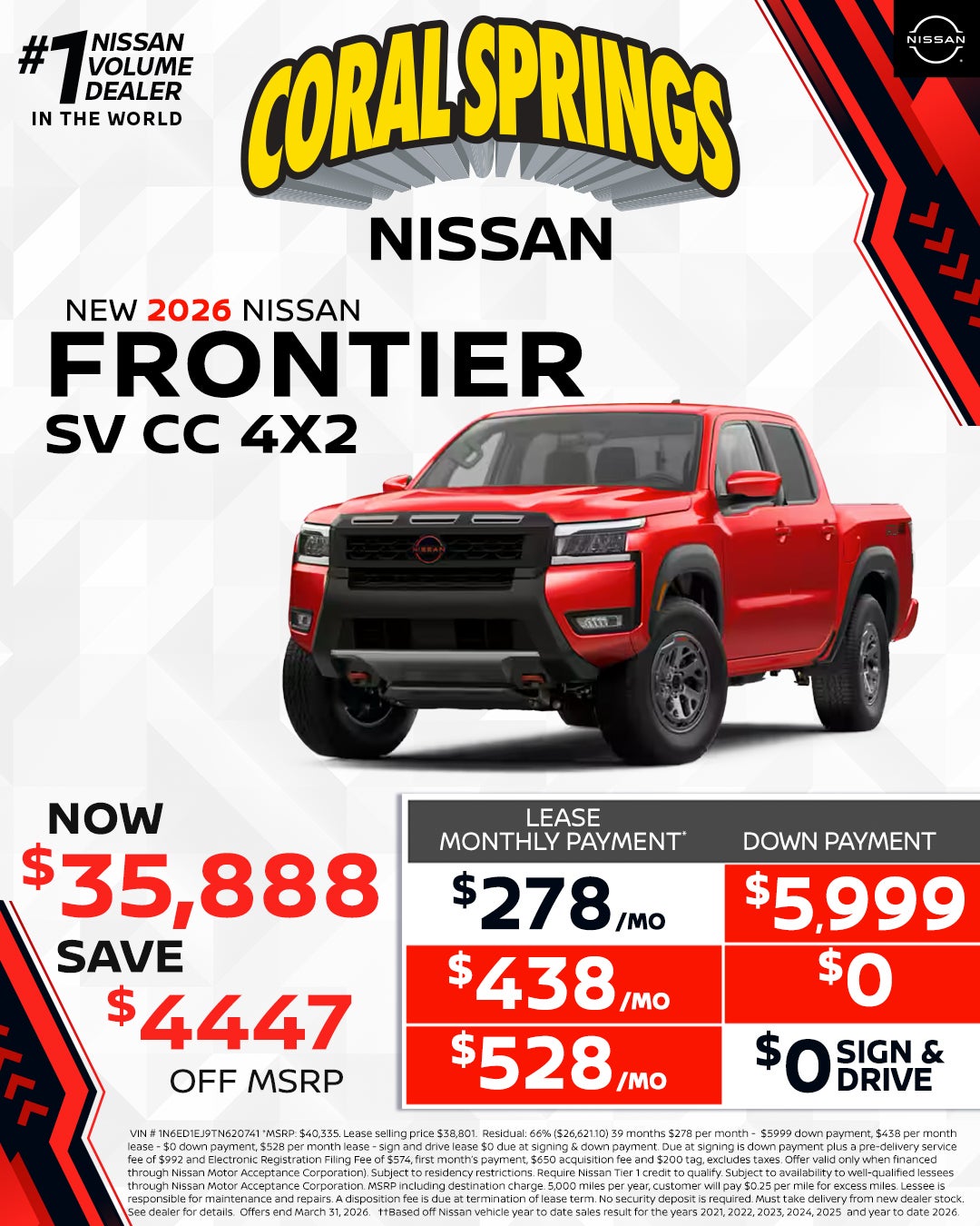 2026 Nissan Frontier