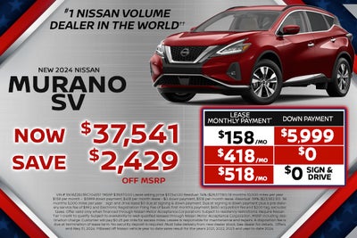 New 2024 Nissan Murano