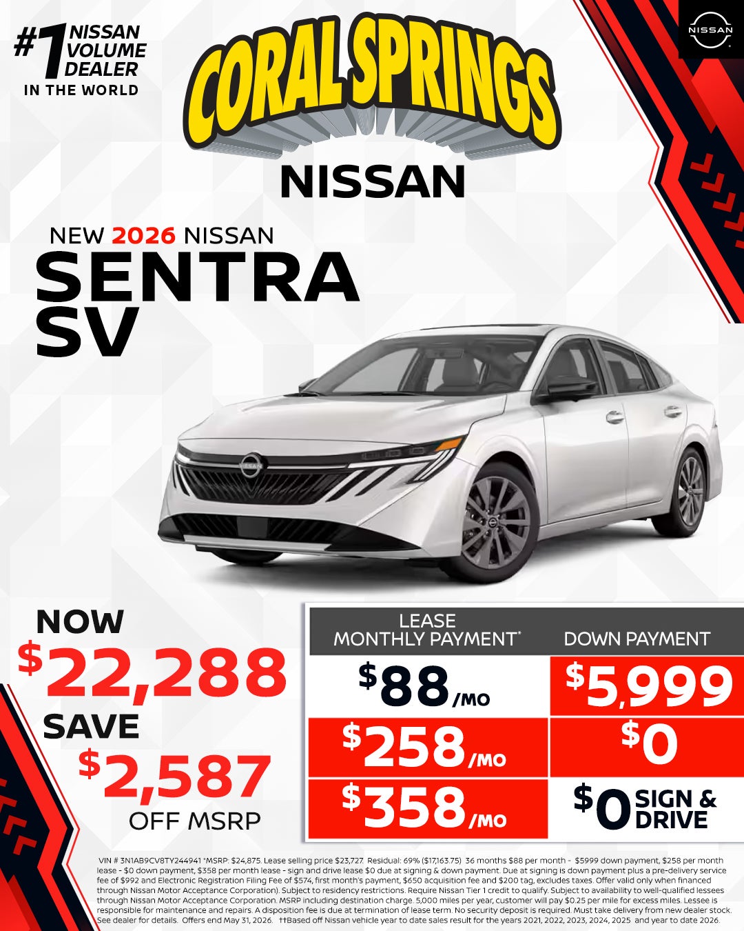 2026 Nissan Sentra