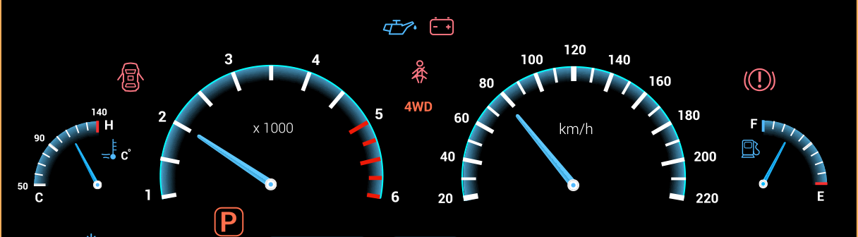 Nissan Car Dashboard