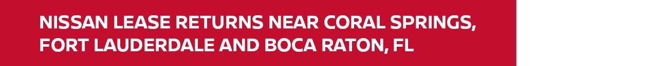 Coral Springs Nissan in Coral Springs FL