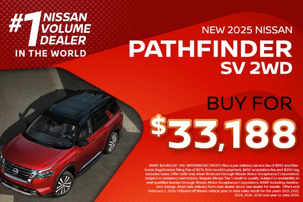 New 2025 Nissan Pathfinder